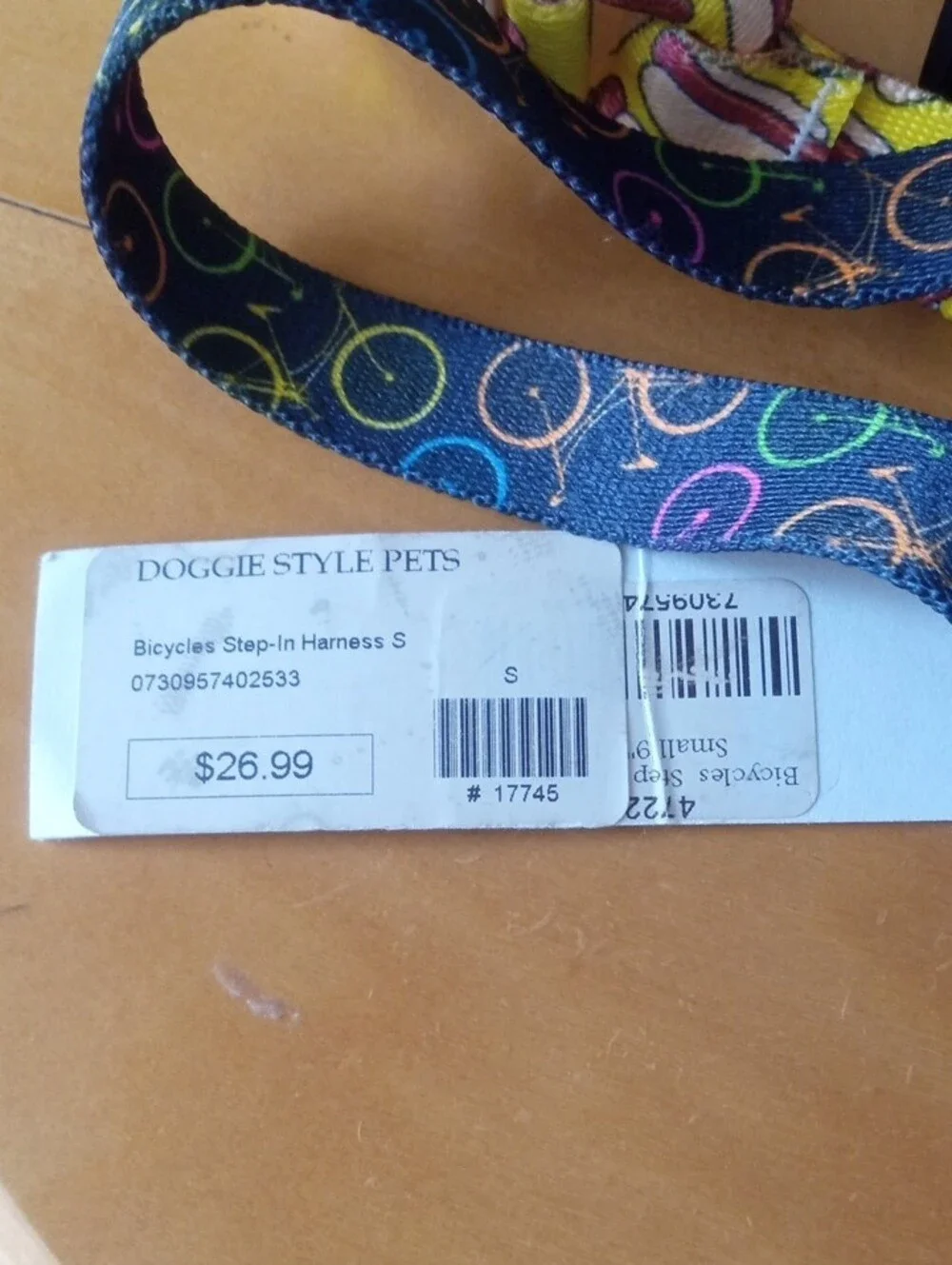 Step-In Harness - Set Of Four- Small